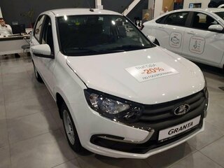 2026 Lada (ВАЗ) Granta I Рестайлинг, белый, 1057320 рублей, вид 3