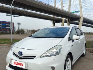 2012 Toyota Prius Alpha I (ZVW40/41), белый, 1100000 рублей, вид 1