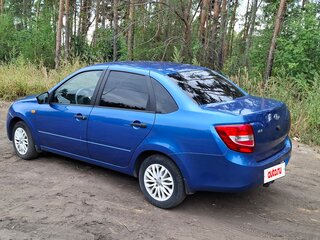 2016 Lada (ВАЗ) Granta I, синий, 470000 рублей, вид 4