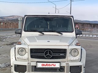 2016 Mercedes-Benz G-Класс AMG 63 AMG I (W463) Рестайлинг 3, белый, 10000000 рублей, вид 3