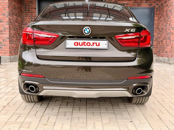2015 BMW X6 30d II (F16), коричневый, 3850000 рублей - вид 5