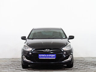 2011 Hyundai Solaris I, чёрный, 679000 рублей, вид 2