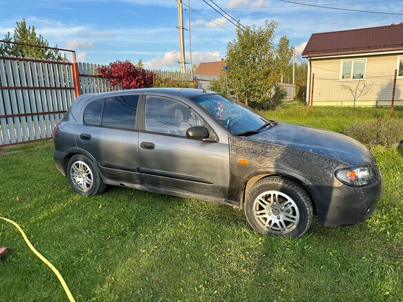 2004 Nissan Almera II (N16) Рестайлинг, серый - вид 4