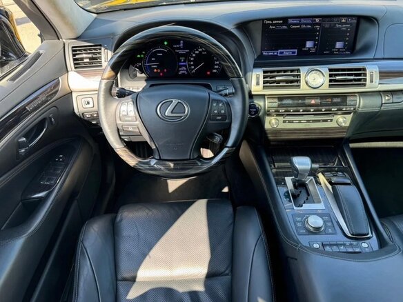 2013 Lexus LS 600h L IV Рестайлинг 2, чёрный - вид 12