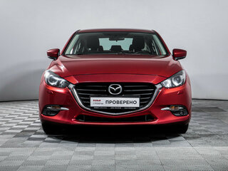2018 Mazda 3 III (BM) Рестайлинг, красный, 1672600 рублей, вид 2