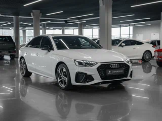 2020 Audi A4 35 TFSI V (B9) Рестайлинг, белый, 3410000 рублей, вид 2