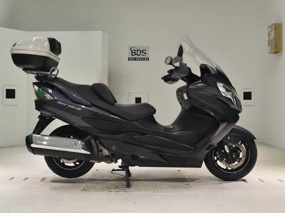 2012 Suzuki Burgman (SkyWave) 400, серый, 450000 рублей - вид 24