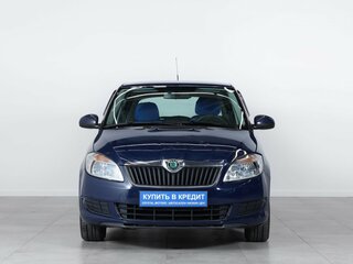 2011 Skoda Fabia II Рестайлинг, синий, 449000 рублей, вид 2