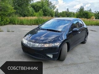 2008 Honda Civic AMT VIII Рестайлинг, чёрный, 570000 рублей, вид 1