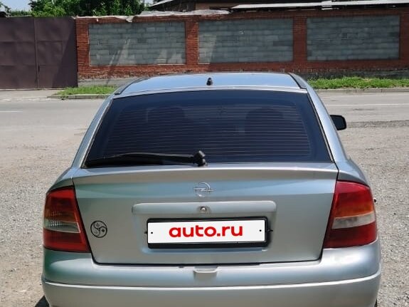 2000 Opel Astra G, серебристый, 350000 рублей - вид 5