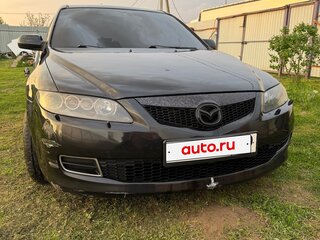 2006 Mazda 6 I (GG) Рестайлинг, чёрный, 450000 рублей, вид 3