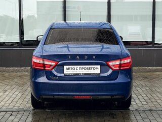 2018 Lada (ВАЗ) Vesta I, синий, 719000 рублей, вид 4