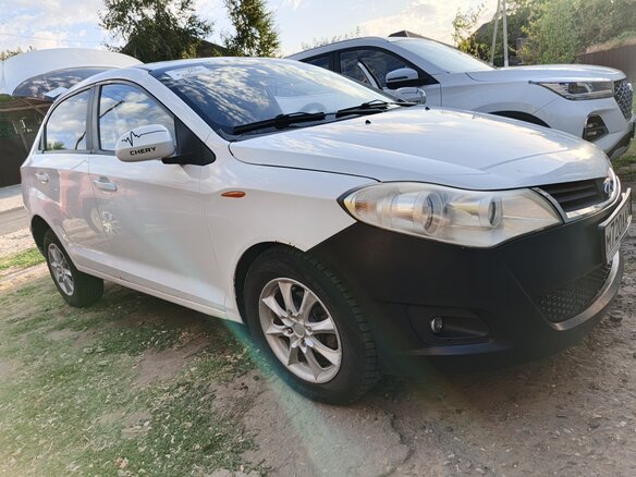 2013 Chery Bonus (A13), белый - вид 1