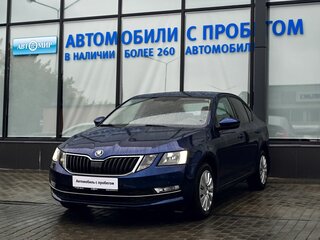2017 Skoda Octavia III (A7) Рестайлинг, синий, 1345000 рублей, вид 1
