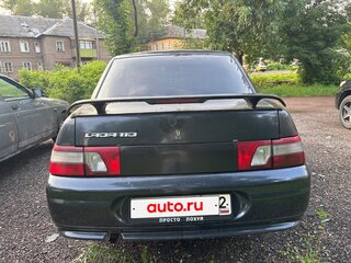 2006 Lada (ВАЗ) 2110, чёрный, 145000 рублей, вид 2