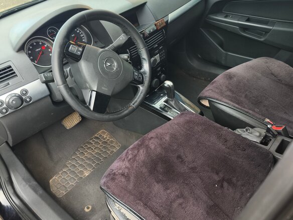 2007 Opel Astra H Рестайлинг, чёрный, 440000 рублей - вид 6