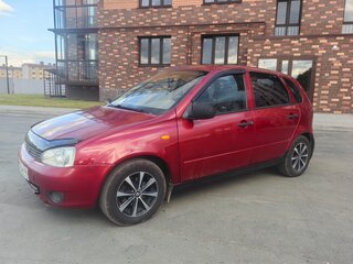 2007 Lada (ВАЗ) Kalina I, красный, 165000 рублей, вид 4