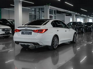 2018 Infiniti Q50 I Рестайлинг, белый, 3020000 рублей, вид 5