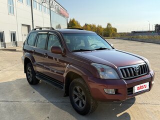 2008 Toyota Land Cruiser Prado 5-speed 120 Series Рестайлинг, красный, 1790000 рублей, вид 3