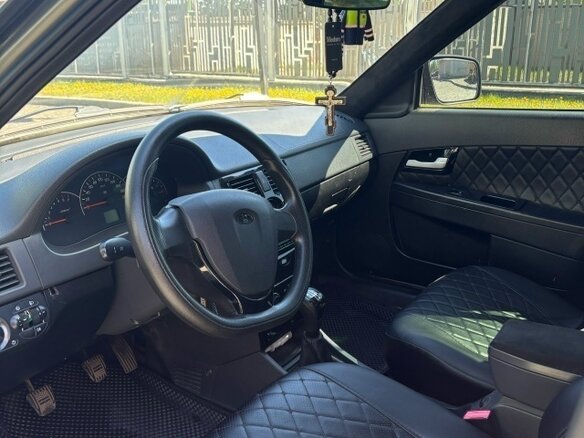 2012 Lada (ВАЗ) Priora I, серый, 260000 рублей - вид 10