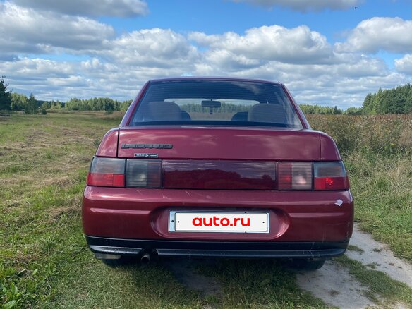 2001 Lada (ВАЗ) 2110, красный, 115000 рублей - вид 2