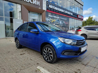 2022 Lada (ВАЗ) Granta I Рестайлинг, синий, 680000 рублей, вид 5
