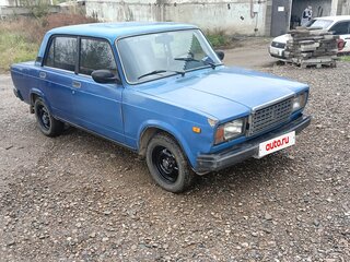 2002 Lada (ВАЗ) 2107, синий, 140000 рублей, вид 2