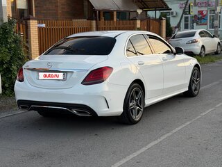 2018 Mercedes-Benz C-Класс 180 IV (W205) Рестайлинг, белый, 2970000 рублей, вид 2