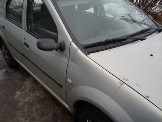 2009 Renault Logan I, серый, 495000 рублей, вид 4