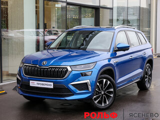 2024 Skoda Kodiaq I Рестайлинг, синий, 4898000 рублей, вид 1
