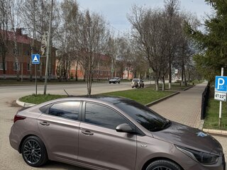 2018 Hyundai Solaris II, коричневый, 1180000 рублей, вид 2