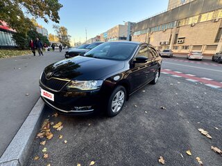 2018 Skoda Rapid I Рестайлинг, чёрный, 1300000 рублей, вид 3