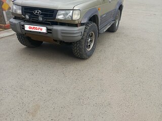 2002 Hyundai Galloper II, серый, 650000 рублей, вид 1