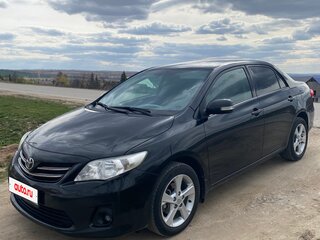 2011 Toyota Corolla X (E140, E150) Рестайлинг, чёрный, 1130000 рублей, вид 1