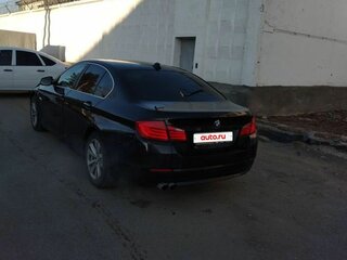 2010 BMW 5 серии 523i VI (F10/F11/F07), чёрный, 1600000 рублей, вид 4
