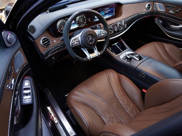 2018 Mercedes-Benz S-Класс AMG 63 AMG Long III (W222, C217) Рестайлинг, чёрный - вид 22