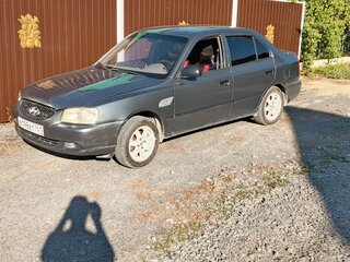 2004 Hyundai Accent ТагАЗ II, серый, 400000 рублей, вид 1