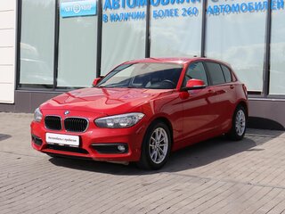 2016 BMW 1 серии 118i II (F20/F21) Рестайлинг, красный, 1560000 рублей, вид 1