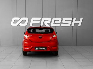 2012 Hyundai Solaris I, красный, 672000 рублей, вид 4