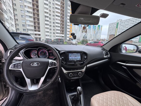 2020 Lada (ВАЗ) Vesta SW Cross I, серый, 1250000 рублей - вид 12