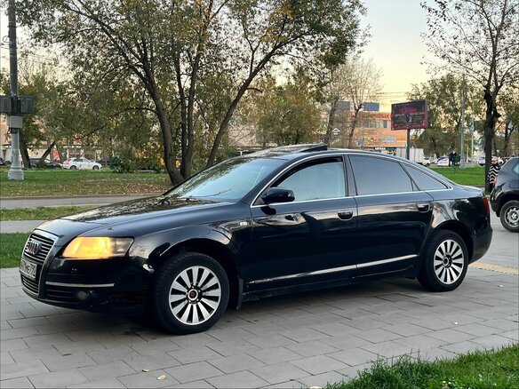 2004 Audi A6 III (C6), чёрный - вид 20