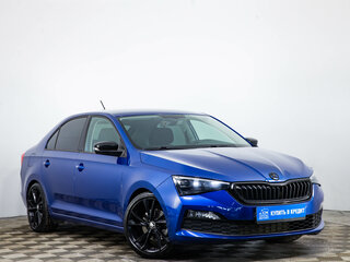 2021 Skoda Rapid II, синий, 2154000 рублей, вид 1