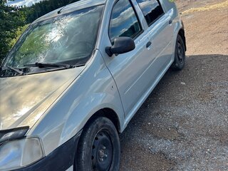 2007 Renault Logan I, серебристый, 190000 рублей, вид 5