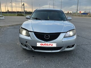 2004 Mazda 3 I (BK), серебристый, 220000 рублей, вид 1