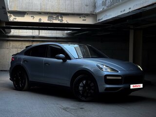 2019 Porsche Cayenne Turbo Coupé III, серебристый, 8700000 рублей, вид 4