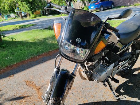 2014 Yamaha YBR125, чёрный, 195000 рублей, вид 2