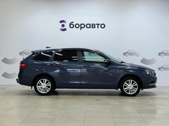 2017 Lada (ВАЗ) Vesta SW I, синий, 895000 рублей - вид 7