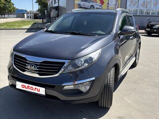 2013 Kia Sportage III, серый, 1350000 рублей, вид 2