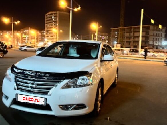 2014 Nissan Sentra VII (B17), белый, 1200000 рублей - вид 1