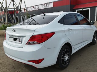 2016 Hyundai Solaris I Рестайлинг, белый, 1050000 рублей, вид 5